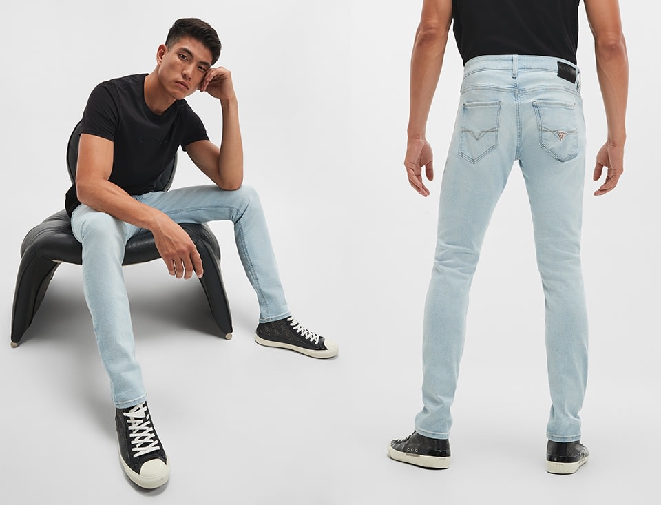 Mens' Jeans Style & Fit Guide GUESS